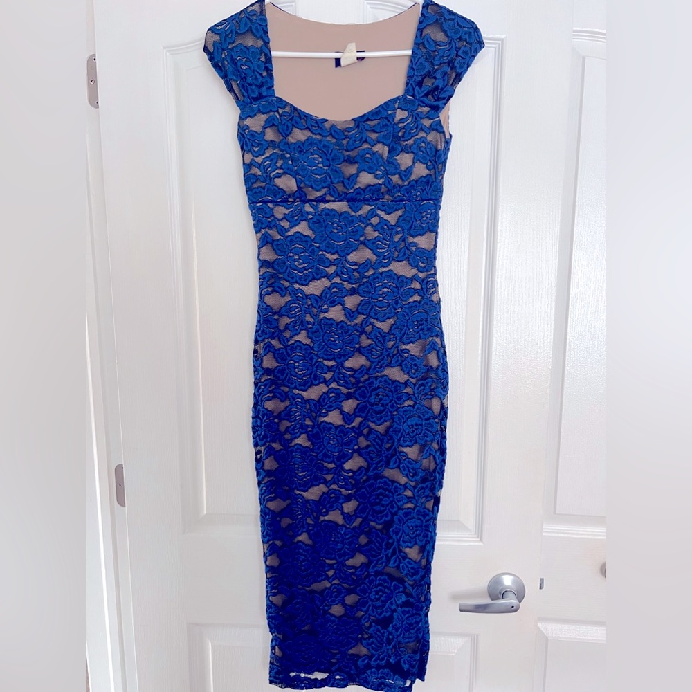 Blue Flower dress